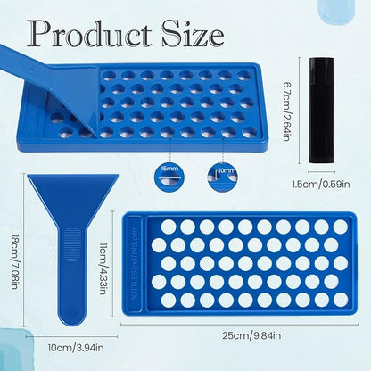 RONRONS Lip Balm Crafting Kit, Professional Blue