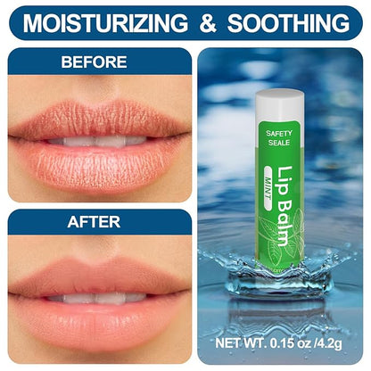 10 Pack Natural Lip Balm Bulk