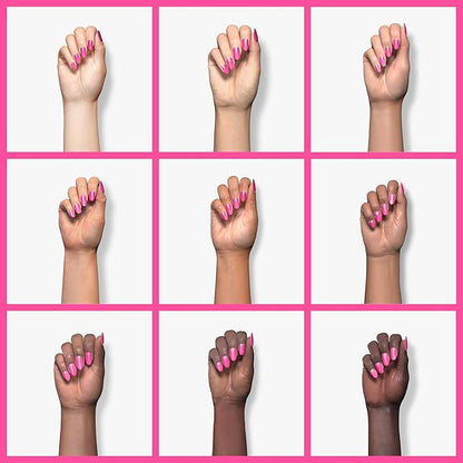 Kiara Sky Long Lasting Nail Dip Powder Pink Razzberry Fizz 1 oz