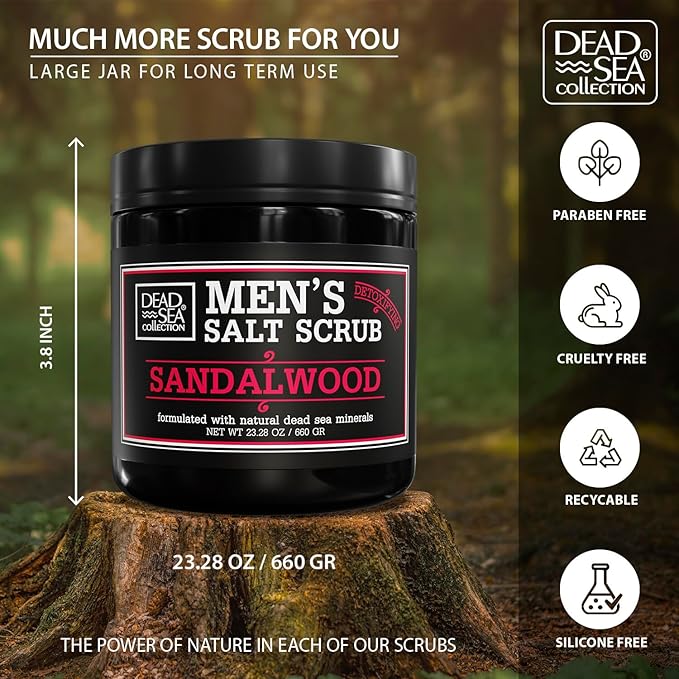 Dead Sea Collection Sandalwood Salt Body