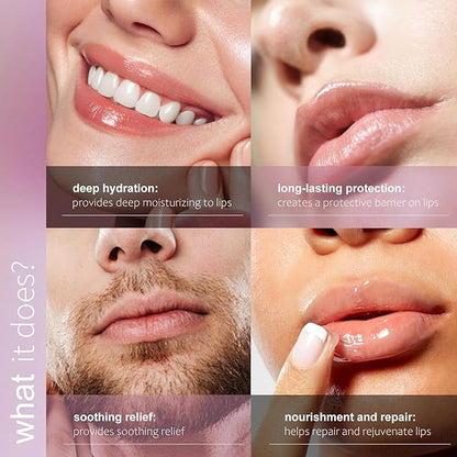 Lip Sleeping Mask Overnight Moisturizer Balm, Lines