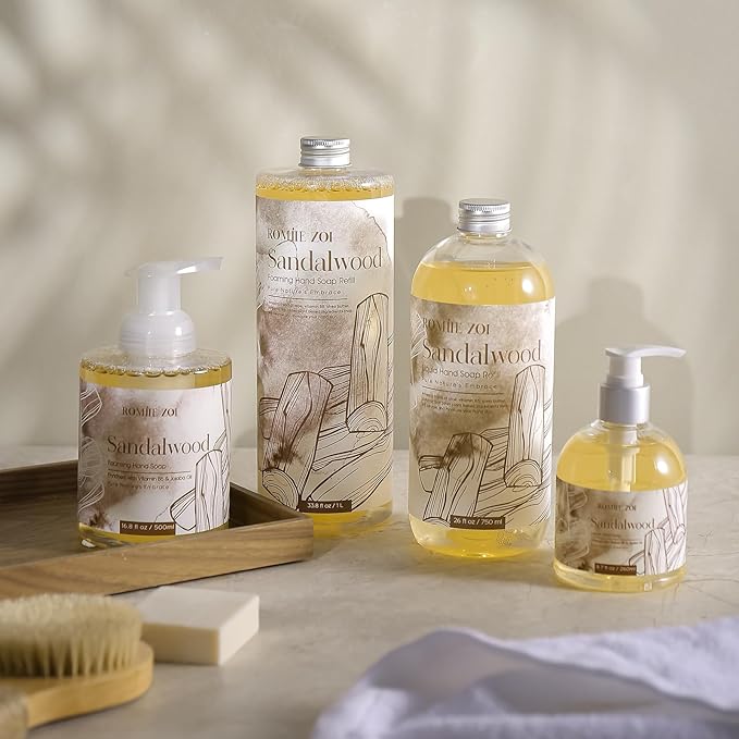 Foaming Hand Soap Refill, Sandalwood, Gentle