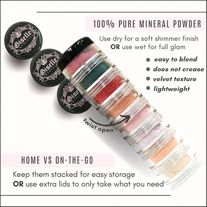 Summer Cupcake Mineral Eye Shadow Pallet,