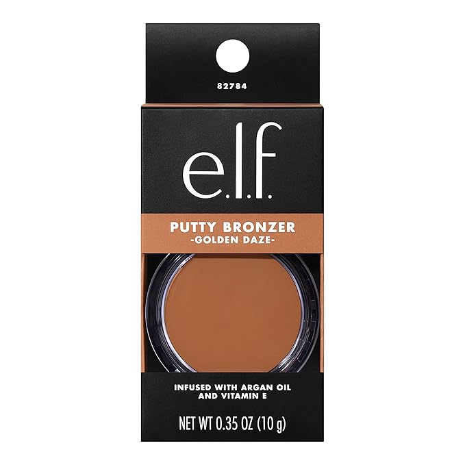 e.l.f. Putty Bronzer, Creamy & Highly Pigmented Formula, Daze, (10g) 0.35 Oz