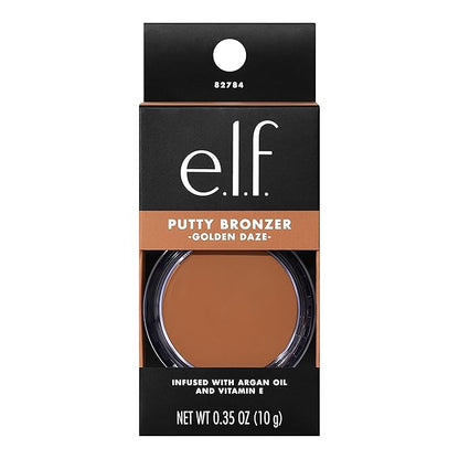 e.l.f. Putty Bronzer, Creamy & Highly Pigmented Formula, Daze, (10g) 0.35 Oz