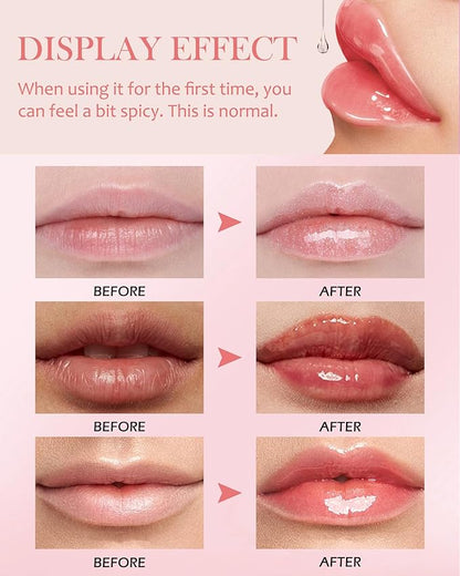 Spicy Lip Plumping Booster,Plumping Lip Oil