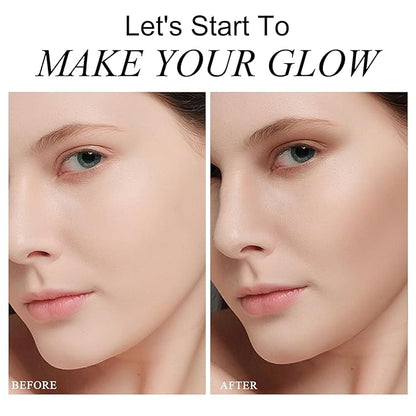 KYDA Face Sculpting Contour Palette, Natural Shimmer Smooth