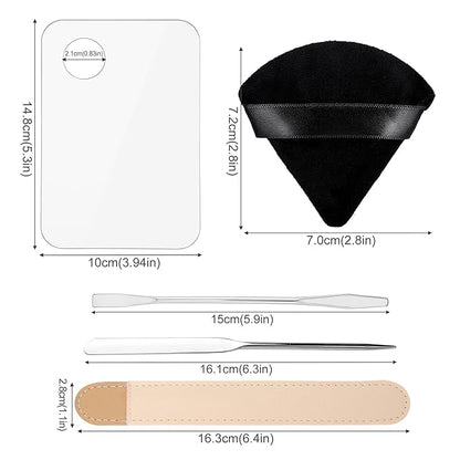 Acrylic Cosmetic Makeup Palette, Makeup Mixing Tray