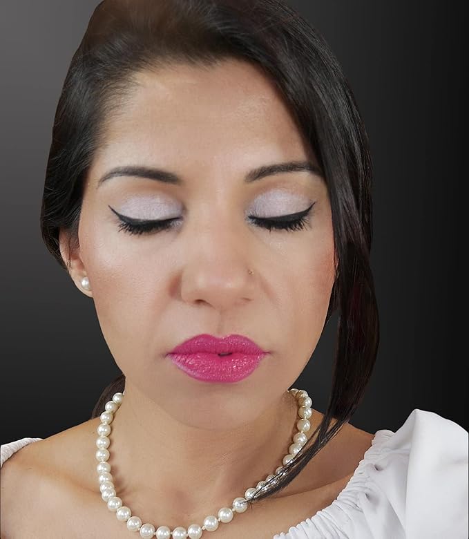 Organic Lipstick | Natural, Non-Toxic, Moisturizing, Long-Lasting & Highly Pigmented | Organic Butters, Botanical Extracts & Essential Plant Oils | Vibrant Colors (Pink Hibiscus)