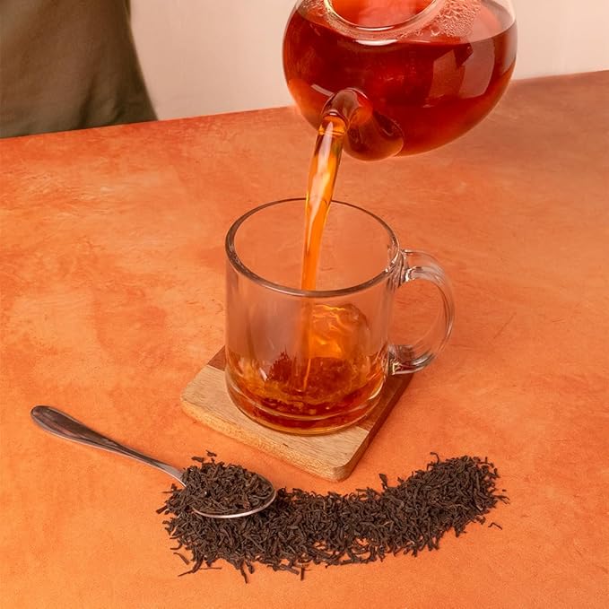 Organic Positively Tea Company, Assam TGFOP Black Tea, Loose Leaf, 4 Ounce