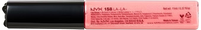 NYX Professional Makeup Mega Shine Lip Gloss, La La, 0.37 Ounce