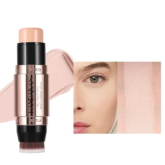 8 Colors Cream Contour Sticks Makeup Kit, Dual-Ended Concealer (02#)