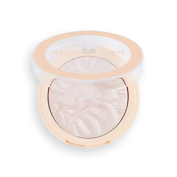 Revolution Beauty, Reloaded Pressed Powder Highlighter, Intensely Pigmented Lights, 0.. 22 Oz