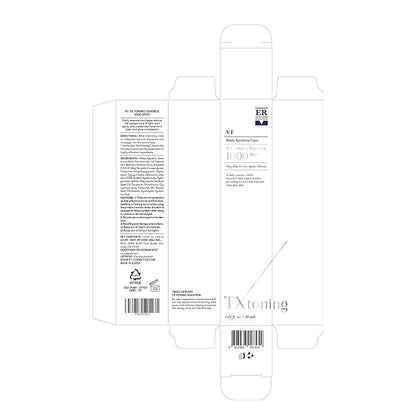 VT COSMETICS TX Toning Essence 1000 Shot, Tranexamic Acid Serum with Niacinamide, Glutathione for Radiant Glass Skin Face, Dark Spots, Acne Scar, Sensitive Skin Care, Korean Skincare, Fragrance-Free