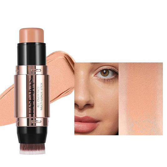 8 Colors Cream Contour Sticks Makeup Kit, Dual-Ended Concealer (05#)