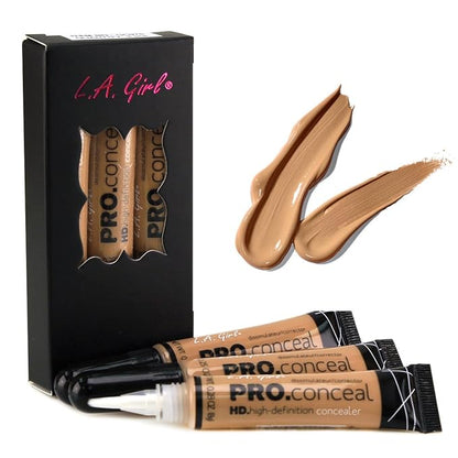 LA Girl HD Conceal High Definition Concealer (Medium of 3)