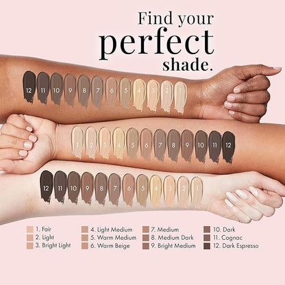 MagicMinerals AirBrush Foundation Set by Jerome Alexander - (Dark Espresso)