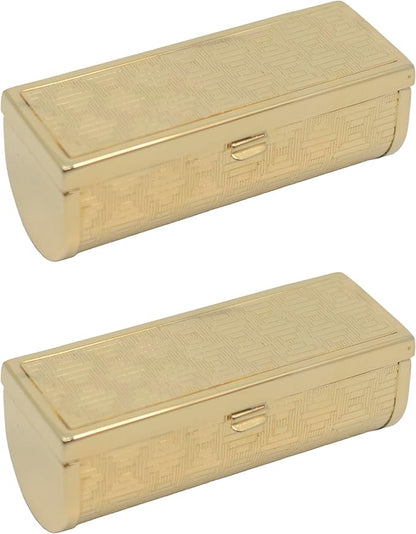 Stephanie Imports Set of 2 Rectangular Vintage Lipstick Rectangular