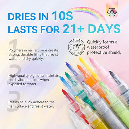 Saviland 12 colors nail art