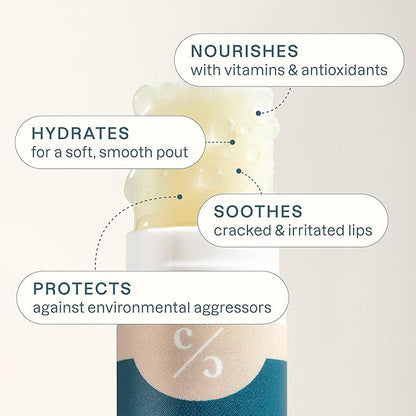 Cliganic USDA Organic Lip Balm Set