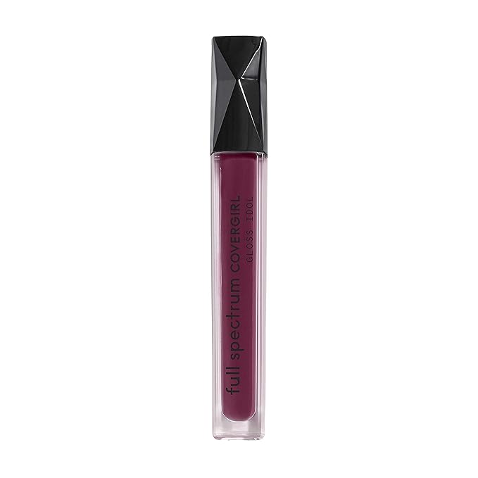 COVERGIRL Gloss Idol, Moisturizing Lip Gloss, Wine Not, 0.12 Ounce