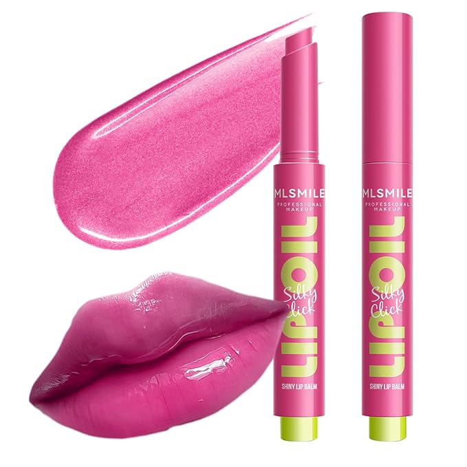 Click Lip Gloss Pen For Women Plumping Lip Stain Color Changing Waterproof Long Lasting Jelly Tinted Lip Balm Hydrating Lip Oil For Dry Lips (09)