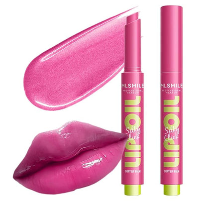 Click Lip Gloss Pen For Women Plumping Lip Stain Color Changing Waterproof Long Lasting Jelly Tinted Lip Balm Hydrating Lip Oil For Dry Lips (09)