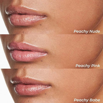 MCoBeauty Peachy Gloss Hydrating Lip Oil - Softens Gloss