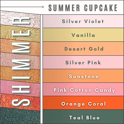 Summer Cupcake Mineral Eye Shadow Pallet,