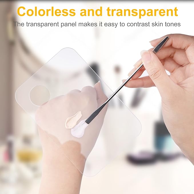 Acrylic Cosmetic Makeup Palette, Makeup Mixing Tray