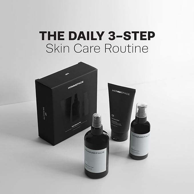 HommeFace Daily Trio Skin Care Set