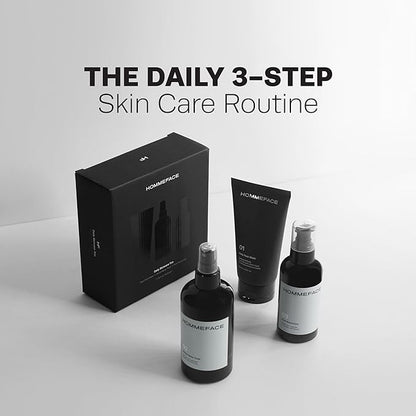 HommeFace Daily Trio Skin Care Set