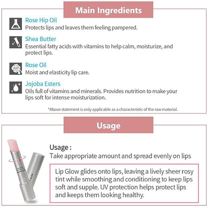 Atomy Lip Glow 3.3g x 2 Color