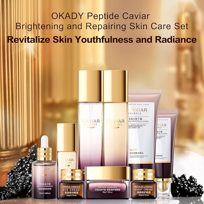 O’KADY 9 Pcs skincare set Anti Aging
