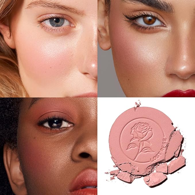 Face Blush, Powder Blush Makeup, Longlasting Highly Pigmented OST ROSE 04 L