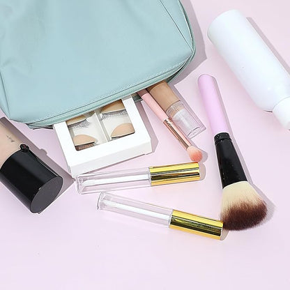 Empty Lip Gloss Tubes with Wand Clear Plastic Gloss