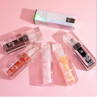 Magic Color Changing Lip Oil, 2024 New Warm Change Moisturizing Lip Gloss Hydrating Lip Oil, New Upgraded Magic Big Brush Color Changing Lip Oil Long Lasting Nourishing (Pink 01#)