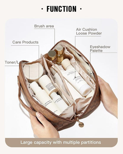 Eachy travel makeup bag,large capacity