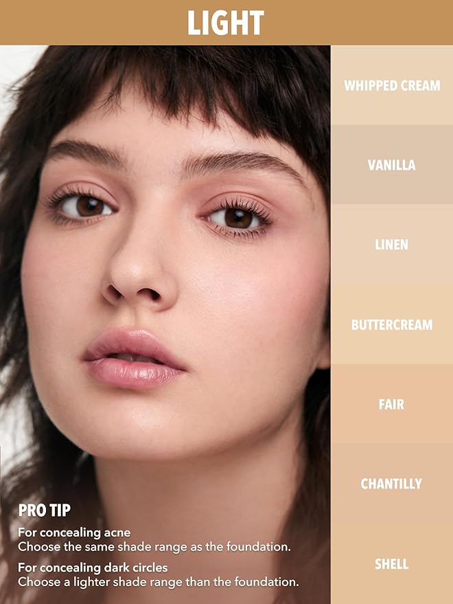 SHEGLAM 12HR Full Coverage Concealer Matte Finish Concealer