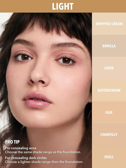 SHEGLAM 12HR Full Coverage Concealer Matte Finish Concealer