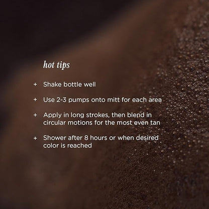 '+ Lux Unfiltered N°36 ORIGINAL Supernatural Tanning Mousse Foam in Blood Orange, Quick + Immediate Sunless Fake Tan, Self Tanner