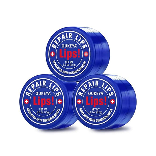 Lip Balm Treatment with Beeswax, Peppermint Chapping