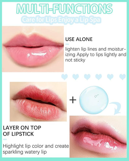 Tinted Moisturizing Lip Glow Oil,Hydrating Plumping Gift