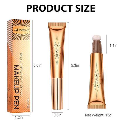 Liquid Highlighter Beauty Wand, Highlight Bronzer Stick with