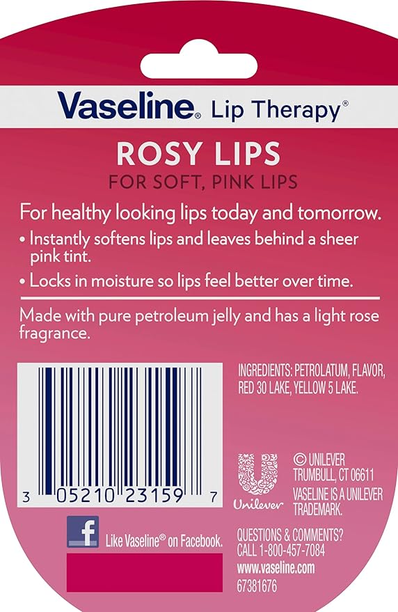 Vaseline Lip Therapy Bundle - Creme