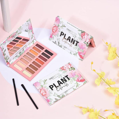 Vegan Eyeshadow Palette ONLYBETTER High Pigmented Brown Eyeshadow