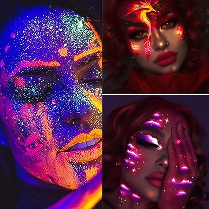 Go Ho Neon Yellow Body Paint 2.37oz