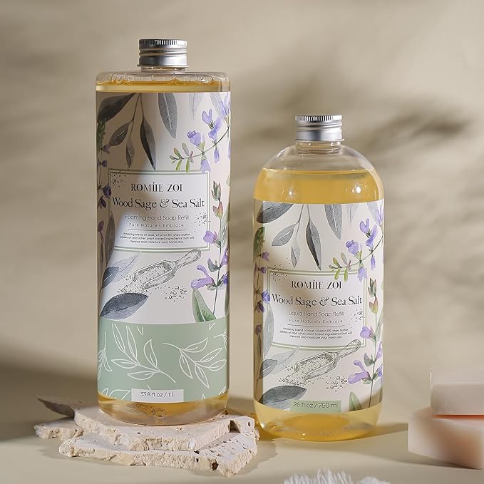 Foaming Hand Soap Refill, Wood Sage