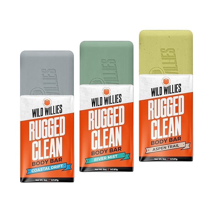 Wild Willies Moisturizing Mens Bar Soap