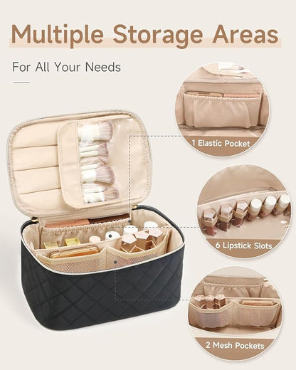 Prite makeup bag, large capacity